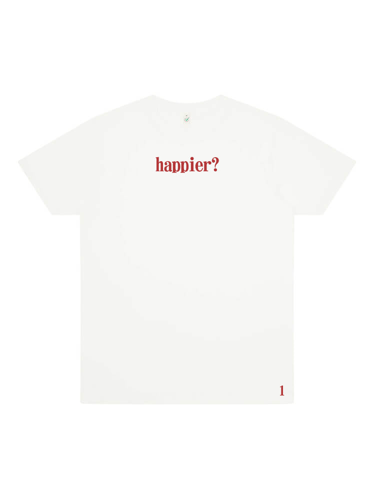 Limited Edition White Embroided Short Sleeve