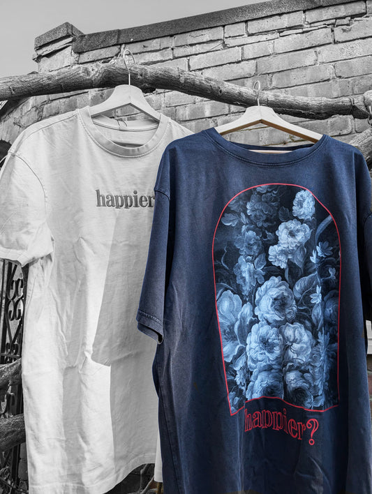 Stonewashed Flower Short Sleeve